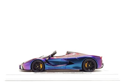 BBR Deluxe 1:18 Ferrari LaFerrari Aperta in Chameleon Purple (#10