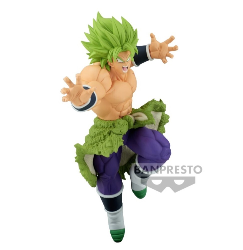 Figurine Dragon Ball Super Saiyan Broly King Clustar en plastique rigide