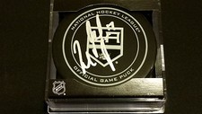 Milan Lucic signed Official Los Angeles Kings Game Puck ! K2Sports COA