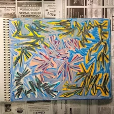 Drawing 11X14" Oil Pastel on Paper