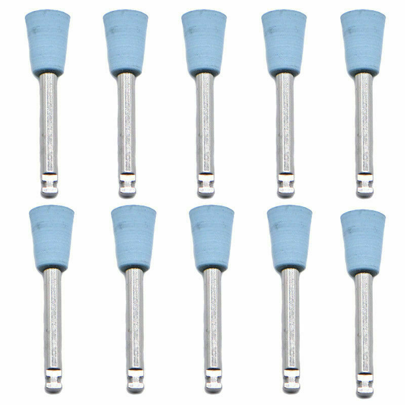 10 Têtes De Polissage Silicone Pour Fraise Dentaire Basse Vitesse - Polissage Composite