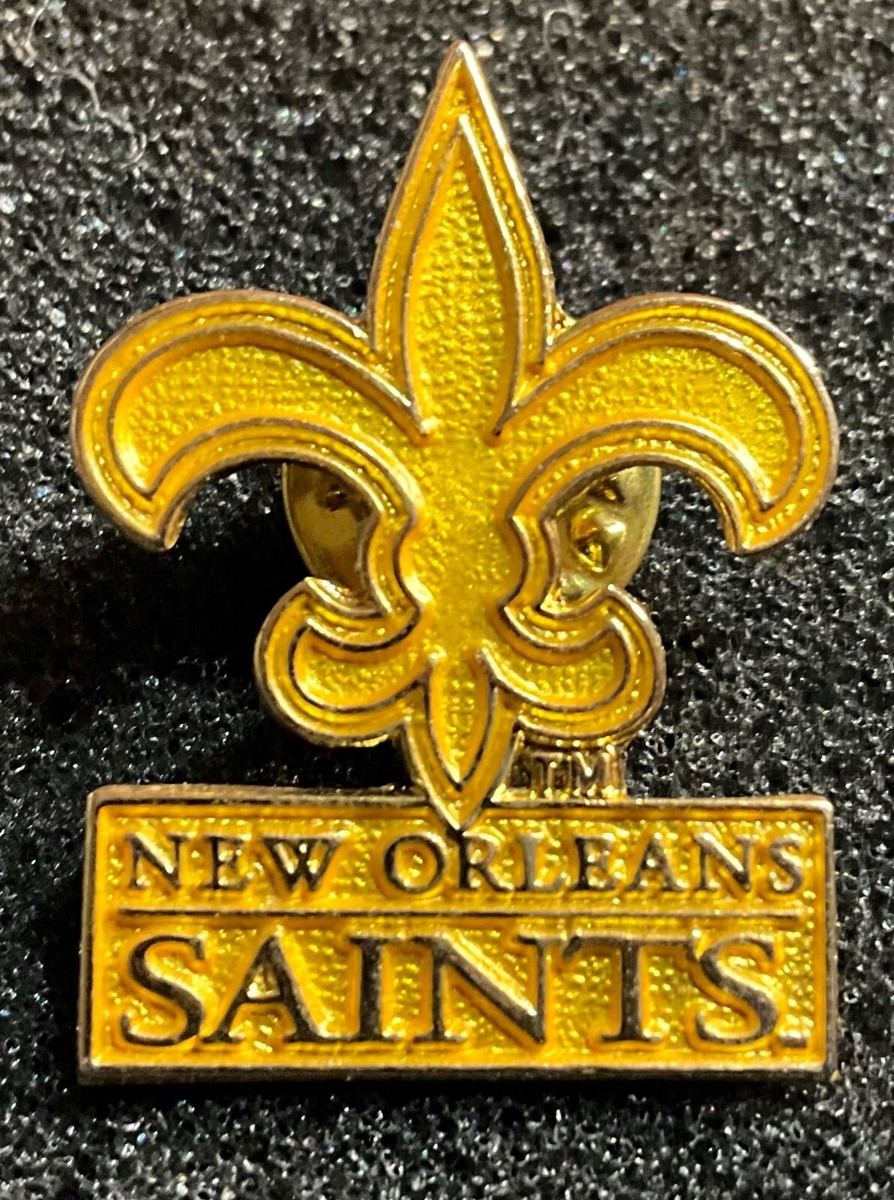 New Orleans Saints Golden Logo Collector Pin | eBay