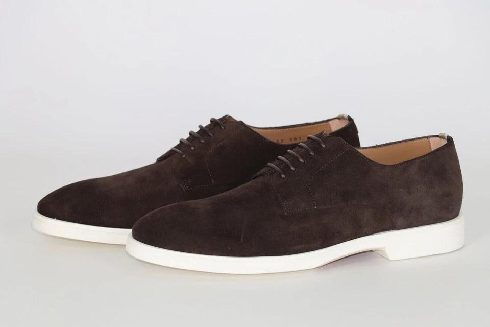 HUGO BOSS Schuhe, Mod. Jerrard_Derb_sd, Gr. 43 / UK 9, Made in Italy, Dark Brown - Bild 2 von 4
