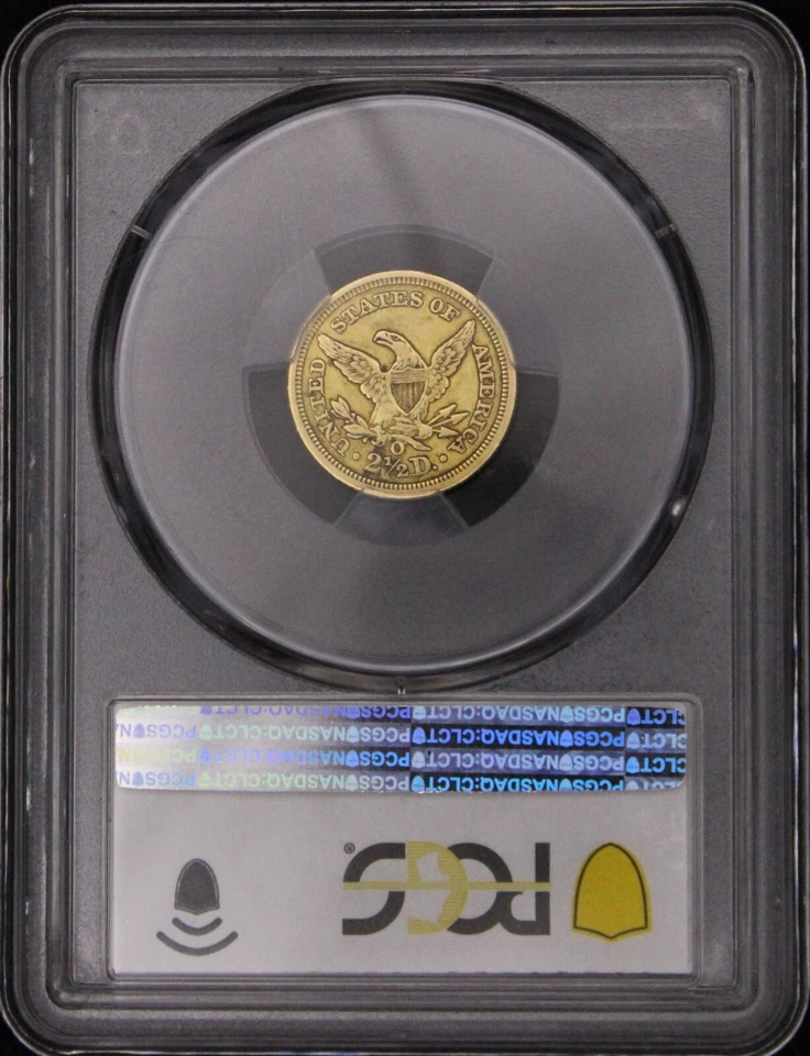 1851-O XF45 Liberty Head Quarter Eagle , PCGS 44941194 - Image 4 of 4