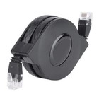 Adjustable Retractable Cat-6 10 Gigabit Ethernet Ultra Flat Retractable Cable...