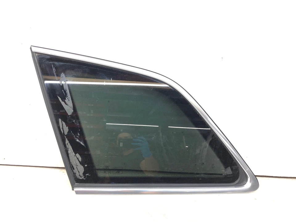 2017-2019 AUDI Q7 LEFT DRIVER QUARTER GLASS WINDOW OEM Foto 2 de 4