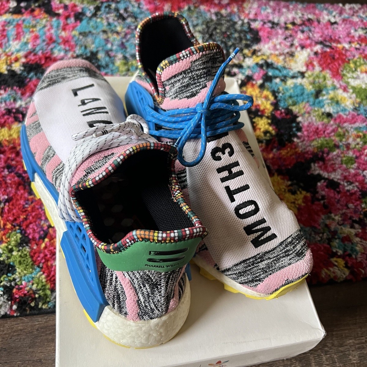 Pharrell / Human Made / Adidas NMD Hu Solar Pack “Mother Land” Adidas NMD Hu Pharrell Solar Pack Mother | Mercari main image 4