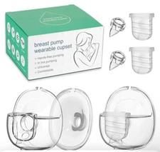 1 Milk Collector Cup S32 Compatible w/ NCVI NICEGREEN Nuliie Zooawa Breast Pump