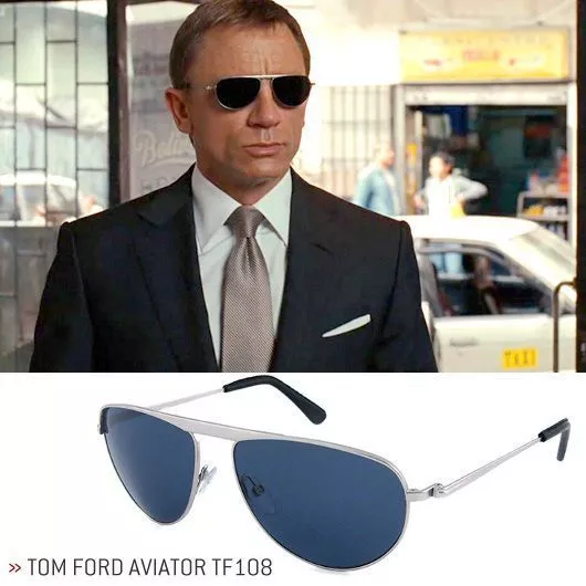 NWT Tom Ford James Bond 19v) Quantum of Solace &amp; Receipt (Frames Direct) | eBay