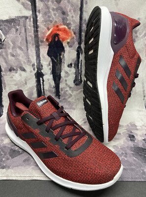 Adidas Cosmic 2 Ortholite Running Shoes Mens 11.5 Red Athletic Sneakers CQ1712
