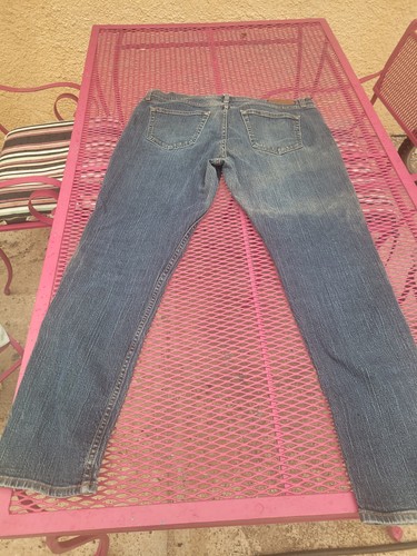 Michael Kors Jeans Grant Classic Fit Slim Blue Medium Wash Denim Mens 38x32 - Picture 7 of 9