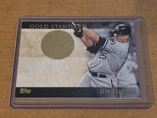 2012 Topps Jim Thome Gold Standard Insert Nmmt