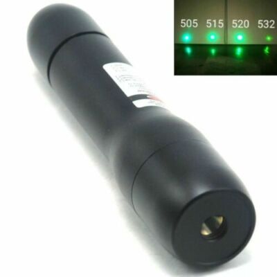 Waterproof 515nm Green Laser Module Focusable Dot Flashlight 515T-50