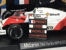 Pitboard 1:43/1:18 (Pizarra F1) / Alain Prost (McLaren) 1986 / Champion du Monde