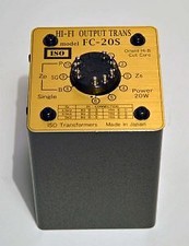 ISO FC-20S Pair Audio Transformer for Tube Amplifiers [US Duty Paid]