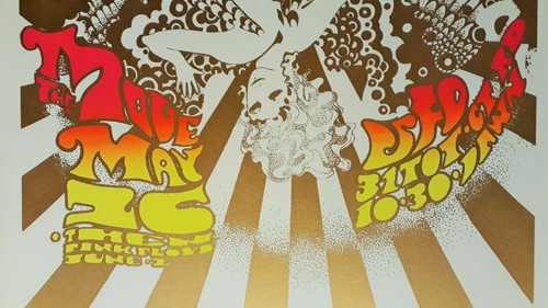 Pink Floyd poster Hapshash OFFICIAL print - UFO club 1967 Signed Nigel Waymouth - Picture 5 of 12