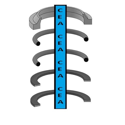 147109 Hydraulic Cylinder 3/4" Rod Seal Kit Fits Prentice - Picture 2 of 2