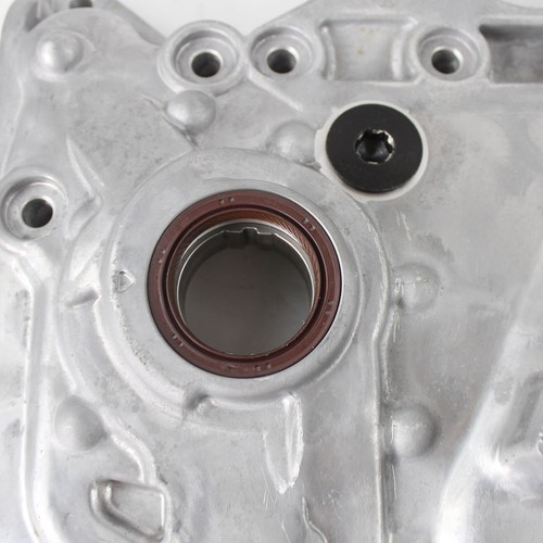 Cubierta de bomba de aceite de cadena de distribución delantera OEM 21350-2E310 para Hyundai Kia G4NA G4NC 2,0 L - Imagen 7 de 13