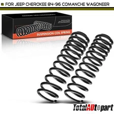 2x Coil Springs for Jeep Cherokee 1984-1996 Grand Cherokee Front Left & Right