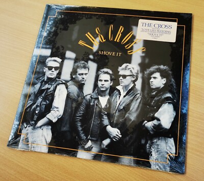 QUEEN Roger Taylor THE CROSS LP Shove It 1988 SEALED Orig Cellophane Heaven For