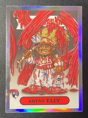 2024 Bowman Chrome Elly De La Cruz Garbage Pail Kids #BGP-6 SSP Case Hit DM5JH - Picture 1 of 3