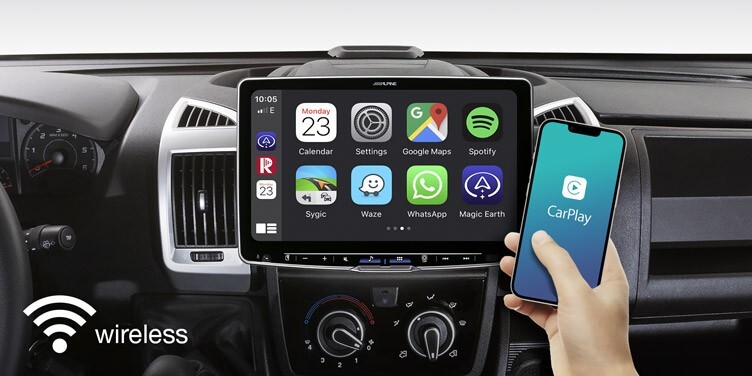 Alpine ILX-F905D 9-Inch Media Receiver with DAB+ CarPlay & Android