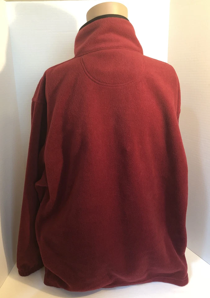 Colorado Timberline Grande Para Hombre Trojan Rugby Club de Fútbol Polar Pull Over Foto 3 de 4