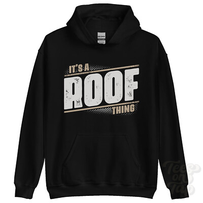 ITS A ROOF THING HOODIE name surname funny family hoody gift idea