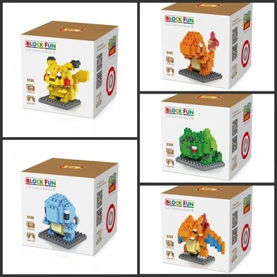 Pokemon Collection Series Nano Block Building Blocks Set Mini Blocks Toys Gift