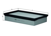 Knecht Luftfilter LX 1706 FüR Ford