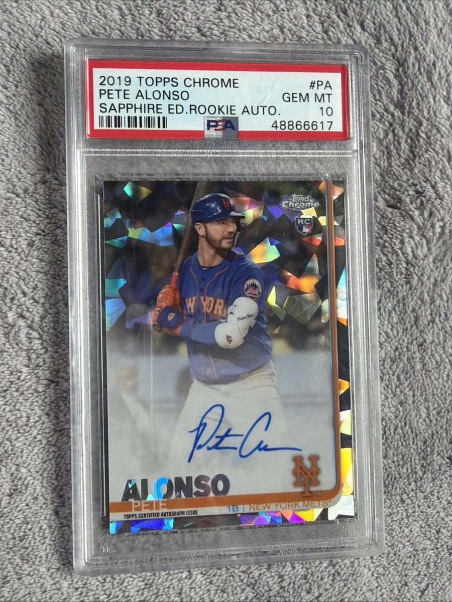 2019 Topps Chrome Sapphire Edition Baseball Trading Cards for sale