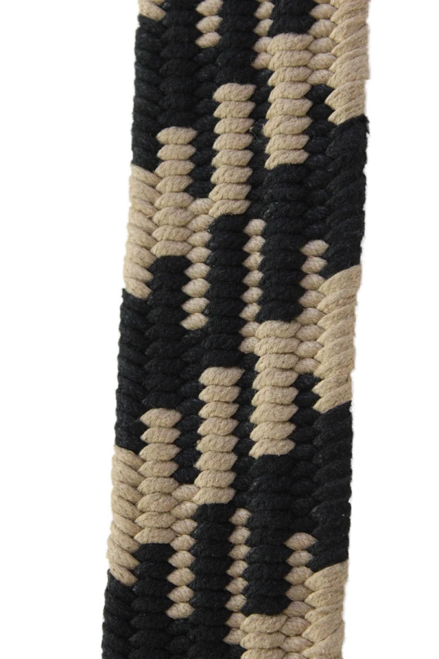 Cinturón Wilfred Free para mujer mezcla de algodón abstracto negro talla XS Foto 3 de 4