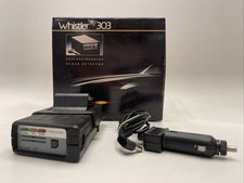 Vintage Whistler 4000 WH-303 Radar Detector w Clip Tested Works Box Manual