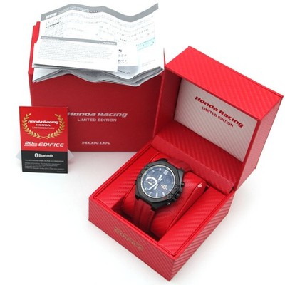 CASIO EDIFICE Honda Racing 20th Anniversary ECB-10HR-1A Limited