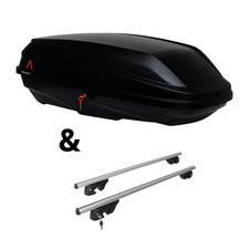 Für Audi A4 Avant 8E/B7 - Dachträger Menabo Sherman & Dachbox BiCube 300+ Neu