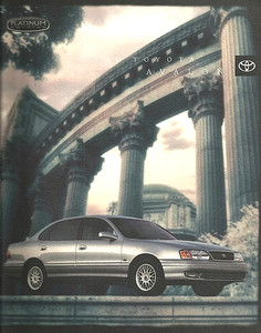 1999 TOYOTA AVALON PLATINUM EDITION sales brochure folder 99 US