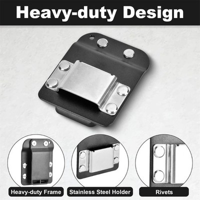 Lightweight Tool Organizers Portable Tool Clip For Belts And Toolboxes