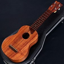 Kamaka Soprano Ukulele Koa Gold Label Hawaiian Handmade Vintage 1960s