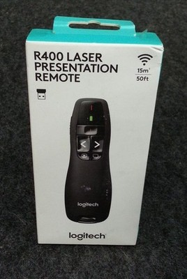 LOGITECH R400 Wireless Laser Presentation Remote Black