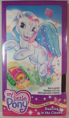 My Little Pony Friendship Ball Dancing In The Clouds (VHS, 2004) NEW/SEALED