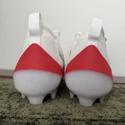 Nike Vapor Elite 1 Football Cleats White University Red FB3288-102 Men’s Size 12 Nike Vapor Elite 1 Football Cleats – Midway Sports main image 3