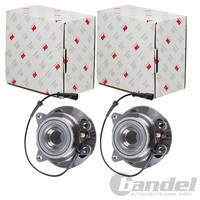2X NK RADLAGER-SATZ Hinten Passend FÜR Land Rover Discovery Links+Rechts |