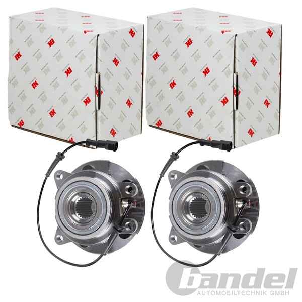 2X NK RADLAGER-SATZ Hinten Passend FÜR Land Rover Discovery Links+Rechts |-image