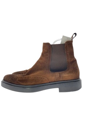 Santoni Side Gore Boots US8 Brown