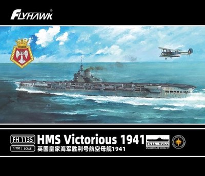 Flyhawk FH1135 1/700 Scale HMS Victorious 1941 Model