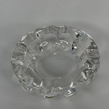 Vintage St. Louis Crystal France Heavy Crystal Cigar Ashtray