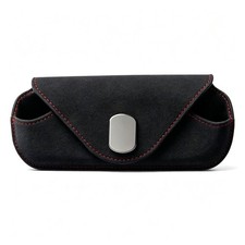 Black Sunglasses Holder Car Truck Sun Visor Eyeglass Case Glasses Storage Box US