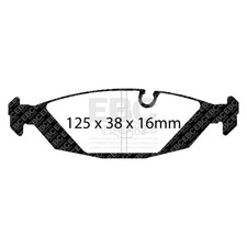 EBC DP447 BRAKE PAD SET DISC BRAKE Rear