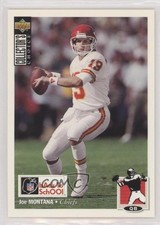 1994 Back to School Joe Montana (Upper Deck Collector's Choice) HOF 0u7