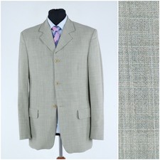 Mens Vintage Blazer 40R UK Size JULES Grey ivy League Sport Coat Jacket